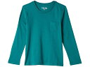 (取寄) #4キッズ キッズ エッセンシャル ポケット ロング スリーブ T-シャツ (リトル キッズ/ビッグ キッズ) #4kids kids Essential Pocket Long Sleeve T-Shirt (Little Kids/Big Kids) Tidepool