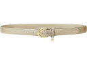 ラルフローレン (取寄) ローレン ラルフローレン レディース チャーム クロスハッチ レザー ベルト LAUREN Ralph Lauren women LAUREN Ralph Lauren Charm Crosshatch Leather Belt Birch Tan