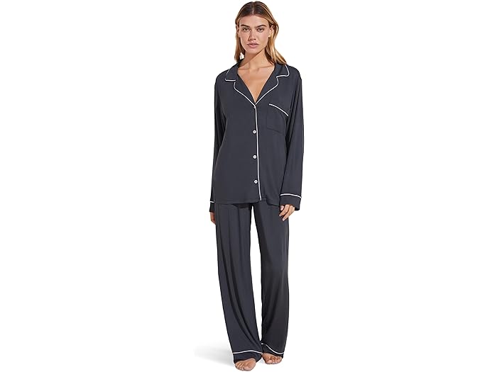 () С ǥ  - Pj å Eberjey women Gisele - PJ Set Graphite/...