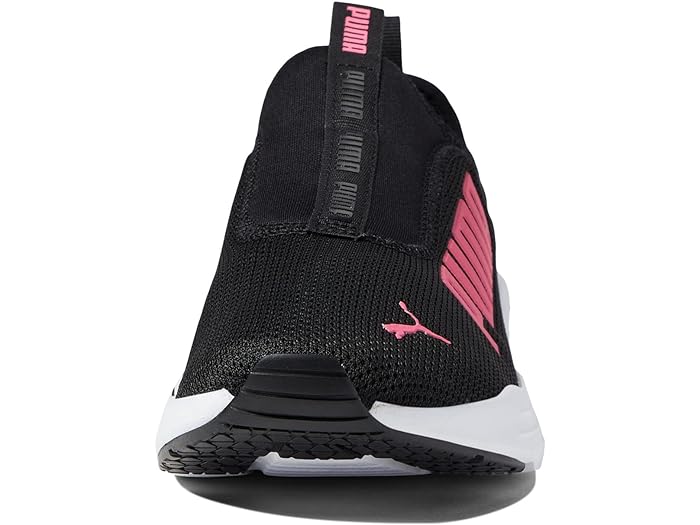 (取寄) プーマ キッズ ワイヤード ラン ラピッド スリップ-オン (ビッグ キッド) PUMA kids PUMA Wired Run Rapid Slip-On (Big Kid) Puma Black/Sunset Pink 3