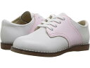 (取寄) フットメイト ガールズ チェアー 3 (トドラー/リトル キッド) FootMates girls FootMates Cheer 3 (Toddler/Little Kid) White/Rose