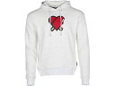 () ACXN[ Y n[g p[J[ Ice Cream men Ice Cream Heart Hoodie Light Heather Grey