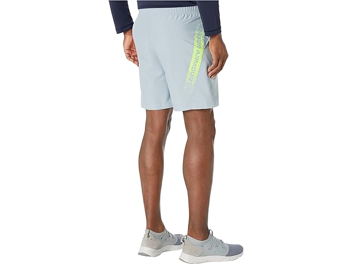 (取寄) アンダーアーマー メンズ ウーブン グラフィック ショーツ Under Armour men Under Armour Woven Graphic Shorts Harbor Blue/Lime Surge 2