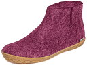 (取寄) グレーラップ ウール ブーツ ラバー アウトソール Glerups Wool Boot Rubber Outsole Cranberry/Honey Rubber(4)