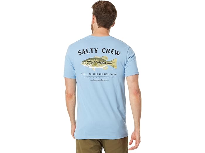 () ƥ 롼  ӥåޥ Ⱦµ T Salty Crew men Salty Crew Bigmouth Short Sleeve Tee Marine Blue