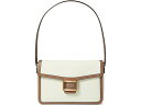 () PCgXy[h fB[X PCeB J[ubNg eNX`[ U[ ~fBA V_[ obO Kate Spade New York women Kate Spade New York Katy Color-Blocked Textured Leather Medium Shoulder Bag Halo White Multi