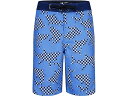 (取寄) ハーレー キッズ ボーイズ チェッカード シャーク ボードショーツ (ビッグ キッズ) Hurley Kids boys Hurley Kids Checkered Shark Boardshorts (Big Kids) Indo Blue