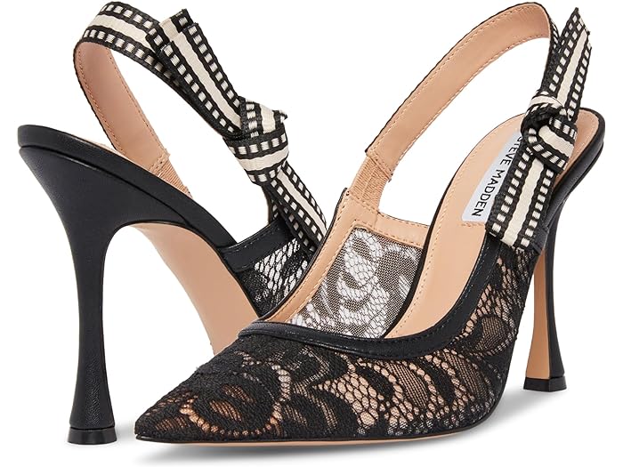 スティーブマデン (取寄) スティーブマデン レディース ブライ Steve Madden women Steve Madden Bri Black Lace