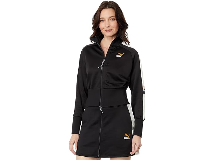 (取寄) プーマ レディース T7 フォワード ヒストリー トラック ジャケット PUMA women PUMA T7 Forward History Track Jacket Puma Black