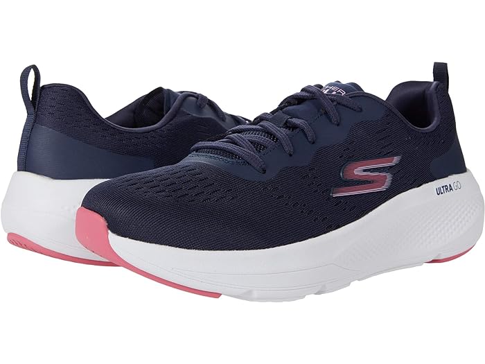 取寄 スケッチャーズ スニーカー レディース ゴー ラン エレベート メッシュ レース-アップ SKECHERS women Go Run Elevate Mesh Lace-Up Navy