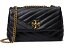 (取寄) トリーバーチ レディース キラ シェブロン スモール コンバーチブル ショルダー バッグ Tory Burch women Tory Burch Kira Chevron Small Convertible Shoulder Bag Black