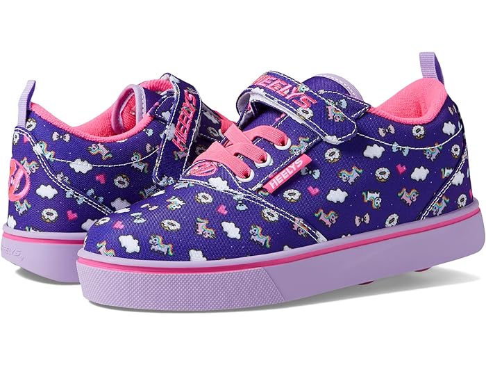 (取寄) ヒーリーズ ガールズ プロ 20 プリンツ x2 (リトル キッド/ビッグ キッド) Heelys girls Heelys Pro 20 Prints X2 (Little Kid/Big Kid) Purple/Pink/Multi