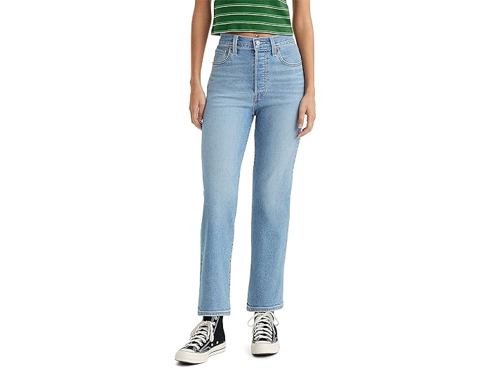 () [oCX EBY fB[X uP[W Xg[g AN Levi's Womens women Levi's Womens Ribcage Straight Ankle Center Lane