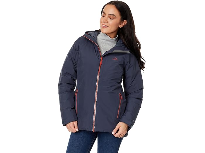 (取寄) エルエルビーン レディース ウォータープルーフ ウルトラライト ダウン ジャケット L.L.Bean women L.L.Bean Waterproof Ultralight Down Jacket Carbon Navy