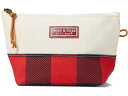 (取寄) エルエルビーン メイン キャンバス ジップ ポーチズ L.L.Bean L.L.Bean Maine Canvas Zip Pouches Mountain Red Buffalo