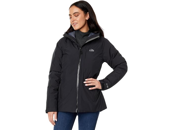 (取寄) エルエルビーン レディース ウォータープルーフ ウルトラライト ダウン ジャケット L.L.Bean women L.L.Bean Waterproof Ultralight Down Jacket Black