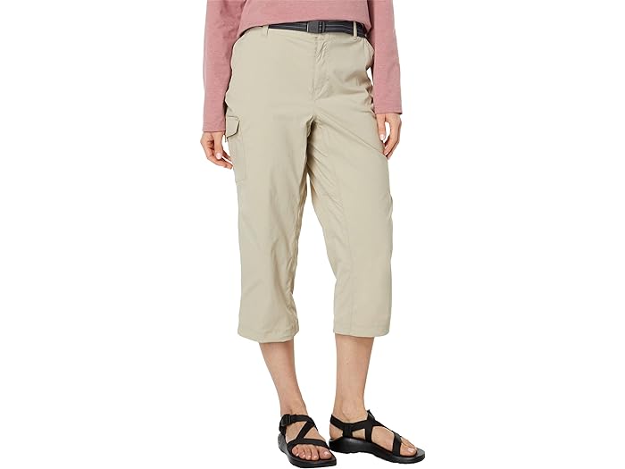 () GGr[ fB[X gsbNEFA E[u Jv pc L.L.Bean women L.L.Bean Tropicwear Woven Capri Pants Soft Sand