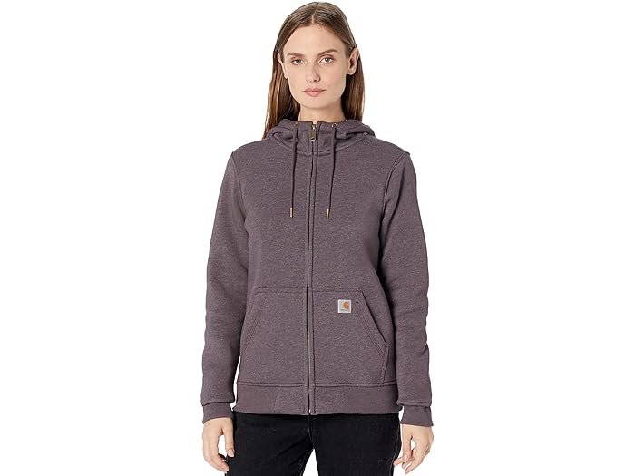 () J[n[g fB[X N[NXo[O t Wbv p[J[ Carhartt women Carhartt Clarksburg Full Zip Hoodie Blackberry Heather