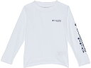 () RrA LbY {[CY ^[~i ^bN  TVc T (gh[) Columbia Kids boys Columbia Kids Terminal Tackle Long Sleeve Tee (Toddler) White/Collegiate Navy Logo