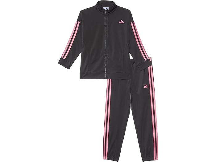 (取寄) アディダス キッズ ガールズ エッセンシャル-トリコット セット (トドラー/リトル キッド) adidas Kids girls adidas Kids Essential-Tricot Set (Toddler/Little Kid) Black/Pink