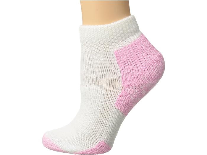 () \ fB[X fBX^X EH[LO ~j N[ VO yA Thorlos women Thorlos Distance Walking Mini Crew Single Pair White/Pink