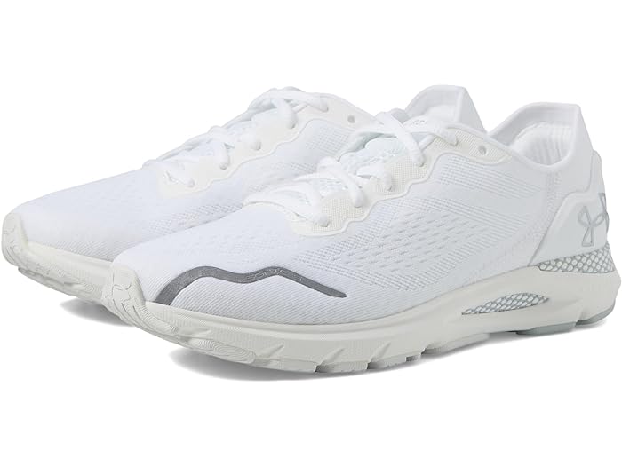 取寄 アンダーアーマー レディース ホバー ソニック 6 Under Armour women Under Armour HOVR Sonic 6 White/White/Metallic Silver