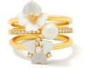 ケイトスペード 指輪 (取寄) ケイトスペード レディース スタッキング リング Kate Spade New York women Kate Spade New York Stacking Ring White Multi