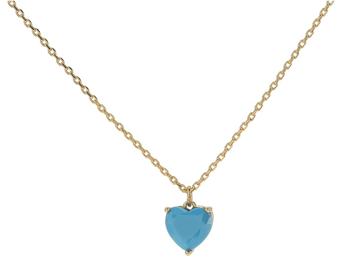 () PCgXy[h fB[X }C u y_g lbNX Kate Spade New York women Kate Spade New York My Love Pendant Necklace Turquoise - December