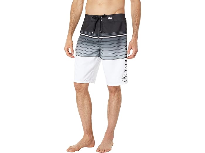 (取寄) オニール メンズ サンタ クルス プリンテッド ボードショーツ O'Neill men Santa Cruz Printed Boardshorts White