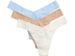 (取寄) ハンキー パンキー レディース デイリー オリジナル トング バリュー 3-パック Hanky Panky women Hanky Panky Daily Original Thong Value 3-Pack Antique Rose/Whisper/Periwinkle