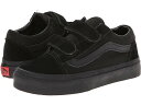 (取寄) バンズ キッズ ボーイズ オールド スクール V (リトル キッド/ビッグ キッド) Vans Kids boys Vans Kids Old Skool V (Little Kid/Big Kid) Black/Black