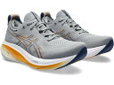 (取寄) アシックス メンズ ゲル-ニンバス 26 ASICS men ASICS GEL-Nimbus 26 Sheet Rock/Thunder Blue