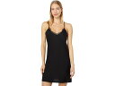 () XL fB[X s} Rbg EBY [X ZNV[ Xbv Skin women Skin Pima Cotton with Lace Sexy Slip Black