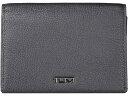 トゥミ (取寄) トゥミ ナッソー ガゼット カード ケース Tumi Tumi Nassau Gusseted Card Case Black Textured