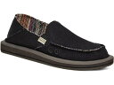 (取寄) サヌーク レディース ドンナ ヘンプ ツートーン Sanuk women Sanuk Donna Hemp Two-Tone Black