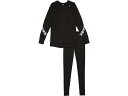 (取寄) ヘリーハンセン キッズ キッズ リファ セット (ビッグ キッズ) Helly Hansen Kids kids Helly Hansen Kids Lifa Set (Big Kids) Black