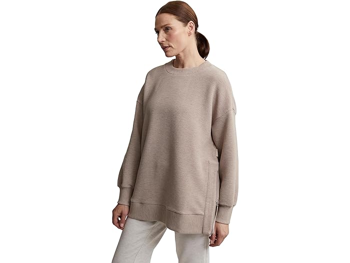 () o[[ fB[X C {[CtY XEFbg Varley women Varley Mae Boyfriend Sweat Taupe Marl