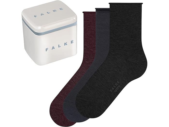 () t@P fB[X nbs[ {bNX 3-pbN \bNX Falke women Falke Happy Box 3-Pack Socks Sortiment