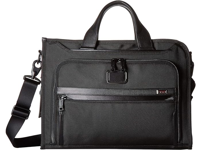 ブリーフケース (取寄) トゥミ アルファ 3 スリム デラックス ポートフォリオ Tumi Tumi Alpha 3 Slim Deluxe Portfolio Black