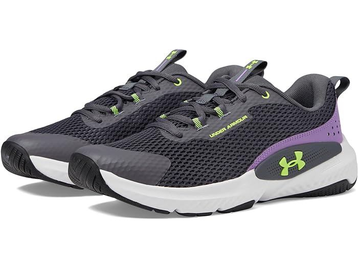 (取寄) アンダーアーマー レディース ダイナミック セレクト Under Armour women Under Armour Dynamic Select Castlerock/Provence Purple/High-Visibility Yellow