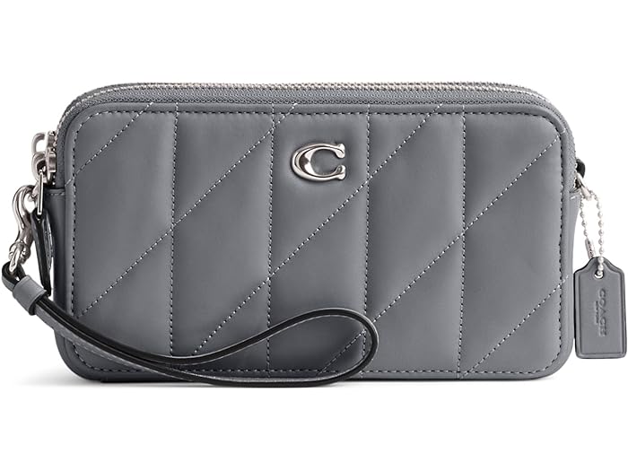 ()  ǥ ƥå ԥ 쥶  ܥǥ COACH women COACH Quilted Pillow Leather Kira Crossbody Grey/Blue