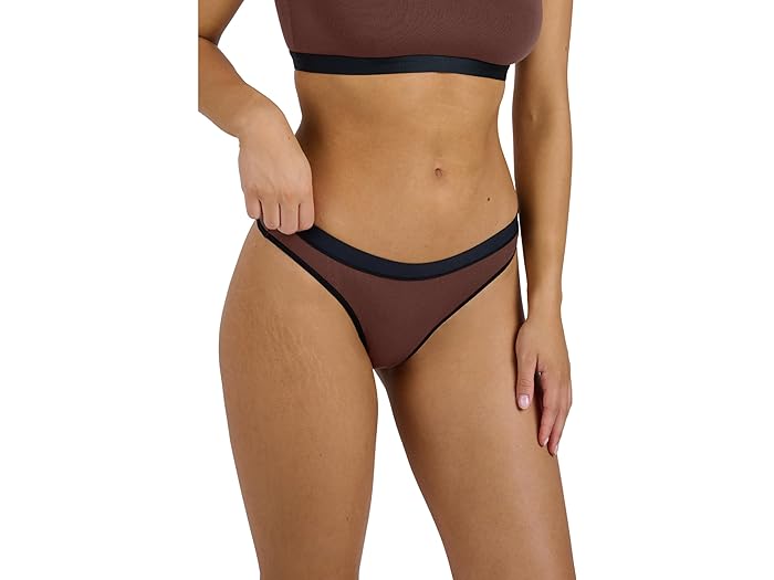 () ߡǥ ǥ ȥ MeUndies women Thong Walnut Shell