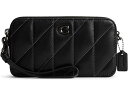 () R[` fB[X Lebh s[ U[ L NX{fB COACH women COACH Quilted Pillow Leather Kira Crossbody Black