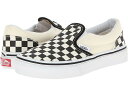 (取寄) バンズ キッズ キッズ クラシック スリップ-オン (リトル キッド/ビッグ キッド) Vans Kids kids Vans Kids Classic Slip-On (Little Kid/Big Kid) (Checkerboard) Black/White