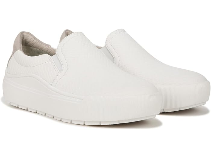 (取寄) ドクターショール レディース タイム オフ スリップ オン スニーカー Dr. Scholl's women Dr. Scholl's Time Off Slip On Sneaker White Sunset Snake