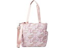 (取寄) バッガリーニ レディース キャリーオール ノース/サウス トート Baggallini women Baggallini Carryall North/South Tote Pink Butterfly