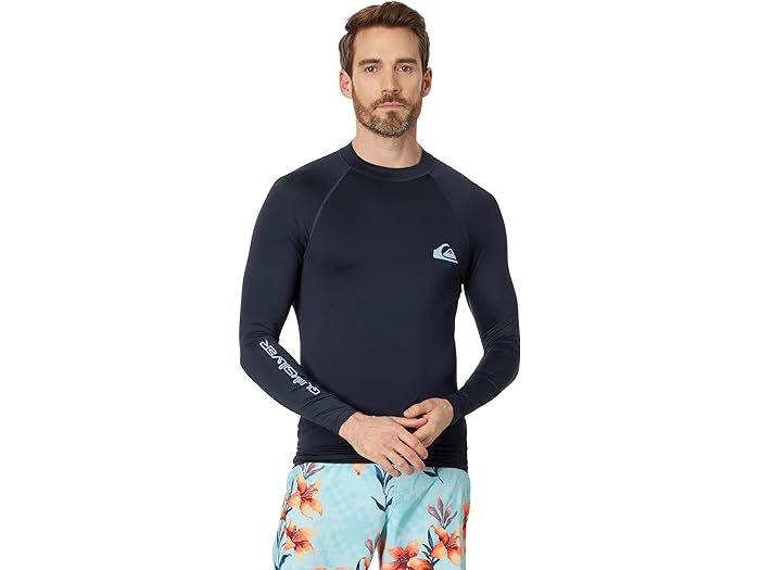 (取寄) クイックシルバー メンズ エブリデイ UPF50 ロング スリーブ Quiksilver men Everyday UPF50 Long Sleeve Dark Navy