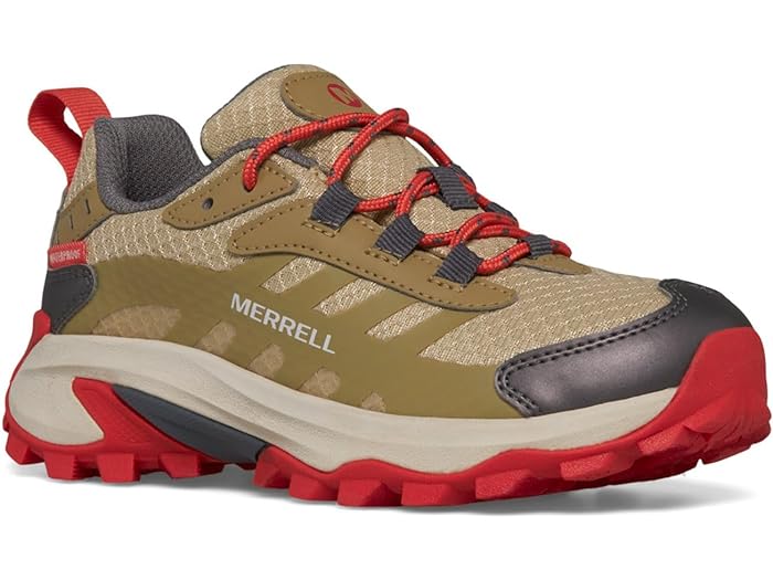 (取寄) メレル キッズ キッズ モアブ スピード 2 ロー ウォータープルーフ (リトル キッド/ビッグ キッド) Merrell Kids kids Moab Speed 2 Low Waterproof (Little Kid/Big Kid) Coyote
