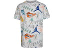 (取寄) ジョーダンキッズ ボーイズ ジャンプマン プレイグラウンド Tシャツ Jordan Kids boys Jordan Kids Jumpman Playground Tee (Big Kids) White