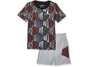 (取寄) ジョーダンキッズ ボーイズ ラグ ブロック オール オーバー プリント ショーツ (トドラー) Jordan Kids boys Jordan Kids Rag Block All Over Print Shorts (Toddler) Wolf Gray